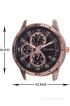 Lois Caron LCD-4036 CHRONOGRAPH PATTERN ANALOG WATCH